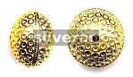 Gold Vermeil Silver Bead