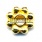 Gold Vermeil Silver Spacer Bead