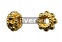 Gold Vermeil Rondelle Bead