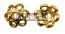 Gold Vermeil Bead Cap