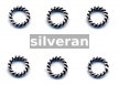 Silver Twisted Jump Ring -Closed