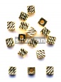 Gold Vermeil Silver Fancy Bead