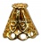 Gold Vermeil Bead Cone