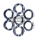 Sterling Silver Fancy Link Bright Finish