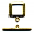 Gold Vermeil Toggle Clasp