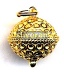 Gold Vermeil Drop Bead