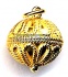 Gold Vermeil Drop Bead