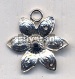 Bright Finish Silver Drop Bead