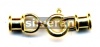 Gold Vermeil Silver Clasp