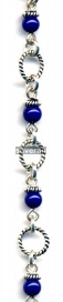 Fancy Link Chain with Stone
