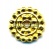 Gold Vermeil Silver Spacer Bead