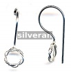 Silver Ear Wire