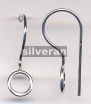 Silver Ear Wire