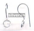 Silver Ear Wire