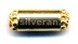Gold Vermeil Silver Tube Bead