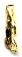 Gold Vermeil Coral Shape