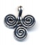 Silver Drop Bead