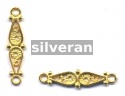 Gold Vermeil Silver Link