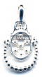Bright Finish Silver Drop Bead
